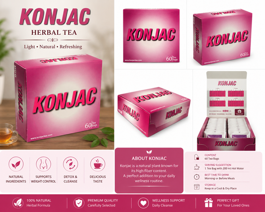 KONJAC TEA – Kräutertee Mischung