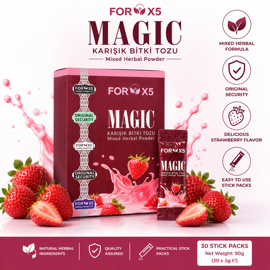 ForX5 Magic Erdbeere Gewichtszunahme - Appetitanreger Authentisch