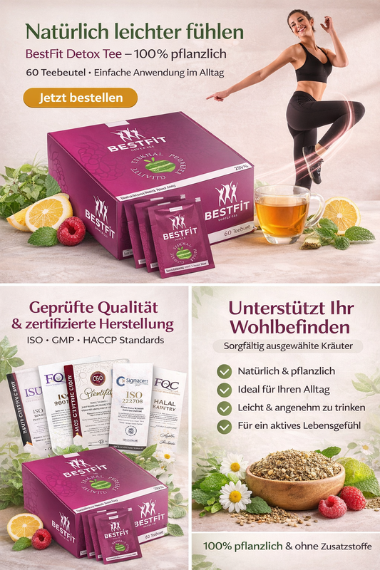 BestFit Himbeer Detox Tee