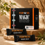 FOR X5 Magic Milk Kräutergetränk 30 Sticks 360 g Produktverpackung