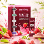 FOR X5 Magic Erdbeere Kräutergetränk 30 Sticks 360 g